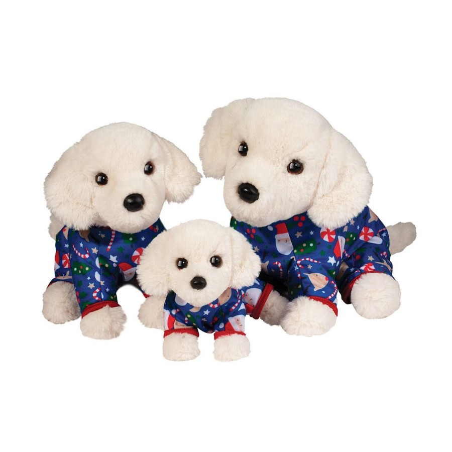 Douglas Cuddle Toys Dogs | White Retriever Medium Pj Pup