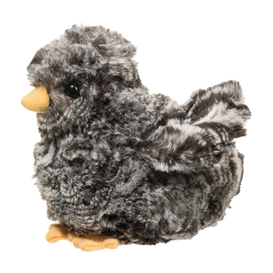 Douglas Cuddle Toys Farm | Black Multi Chick