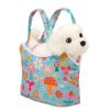 Douglas Cuddle Toys Sassy Pet Saks | Retro Chic Sassy Sak With Bichon