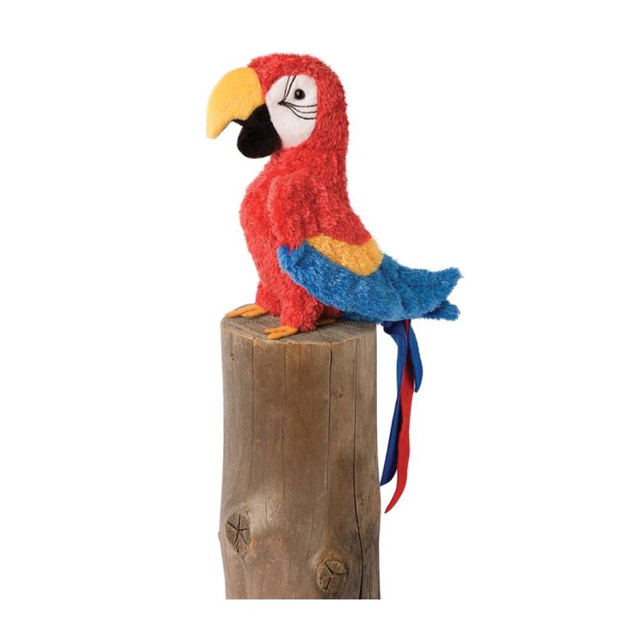 Douglas Cuddle Toys Jungle & Zoo | Gabby Red Parrot