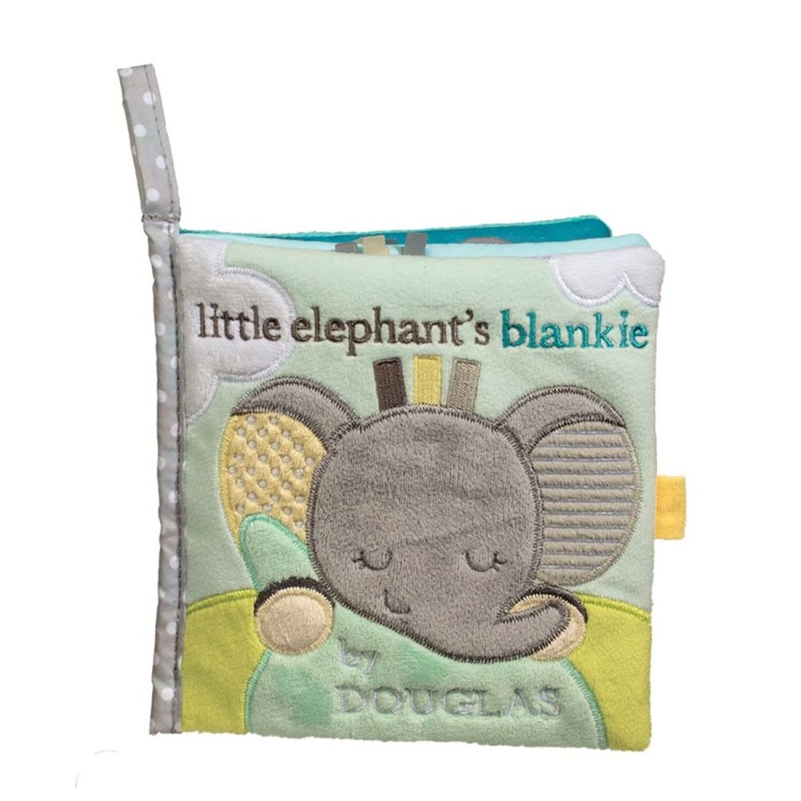 Douglas Cuddle Toys Soft Books | Joey Gray Elephant Soft Activity Book