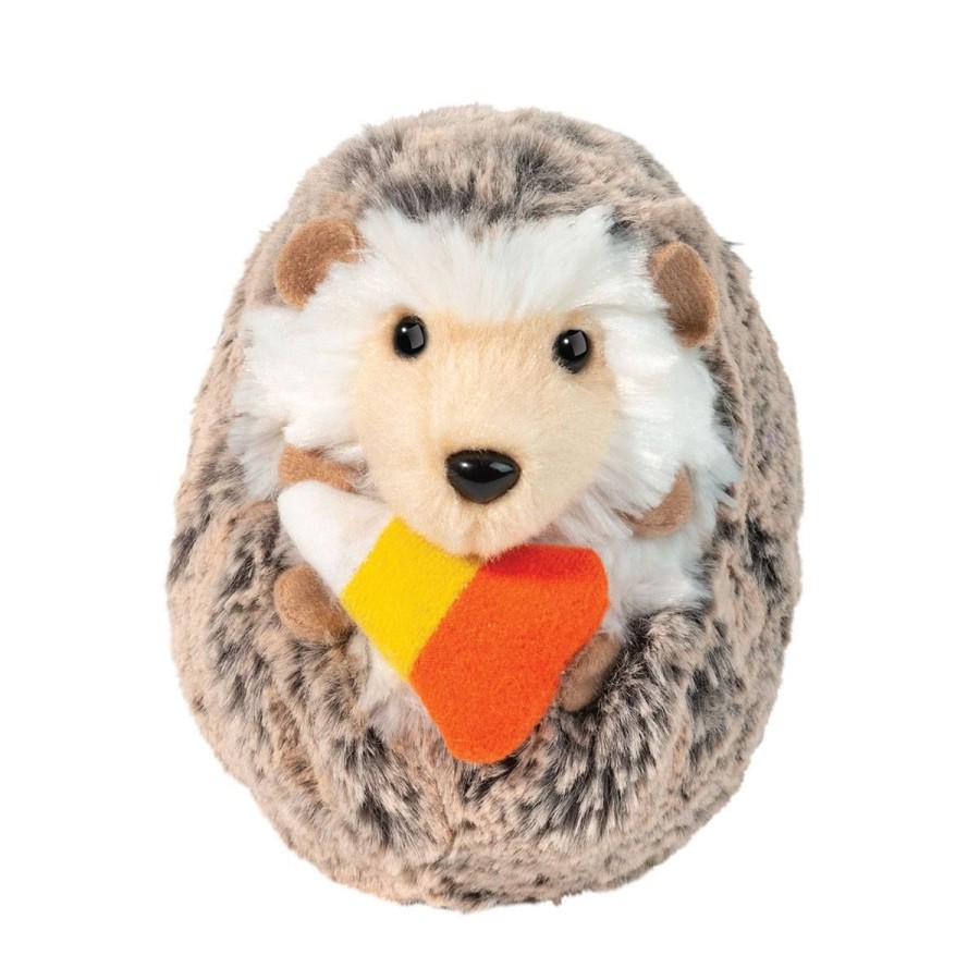 Douglas Cuddle Toys Wildlife | Halloween Spunky Hedgehog With Candy Corn