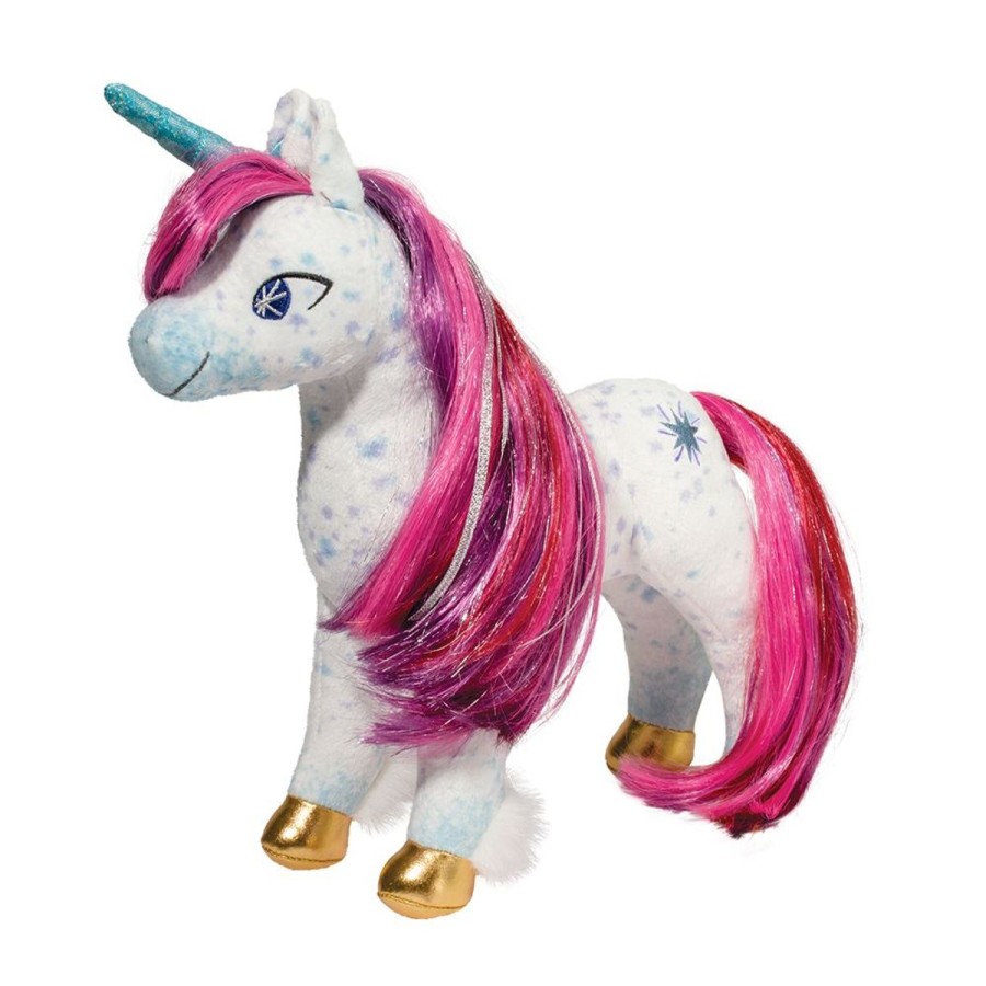 Douglas Cuddle Toys Unicorns & Fantasy Horses | Uni The Unicorn With Brushable Hair