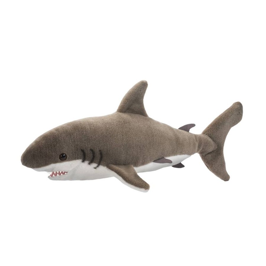 Douglas Cuddle Toys Sea Life | Fin Great White Shark