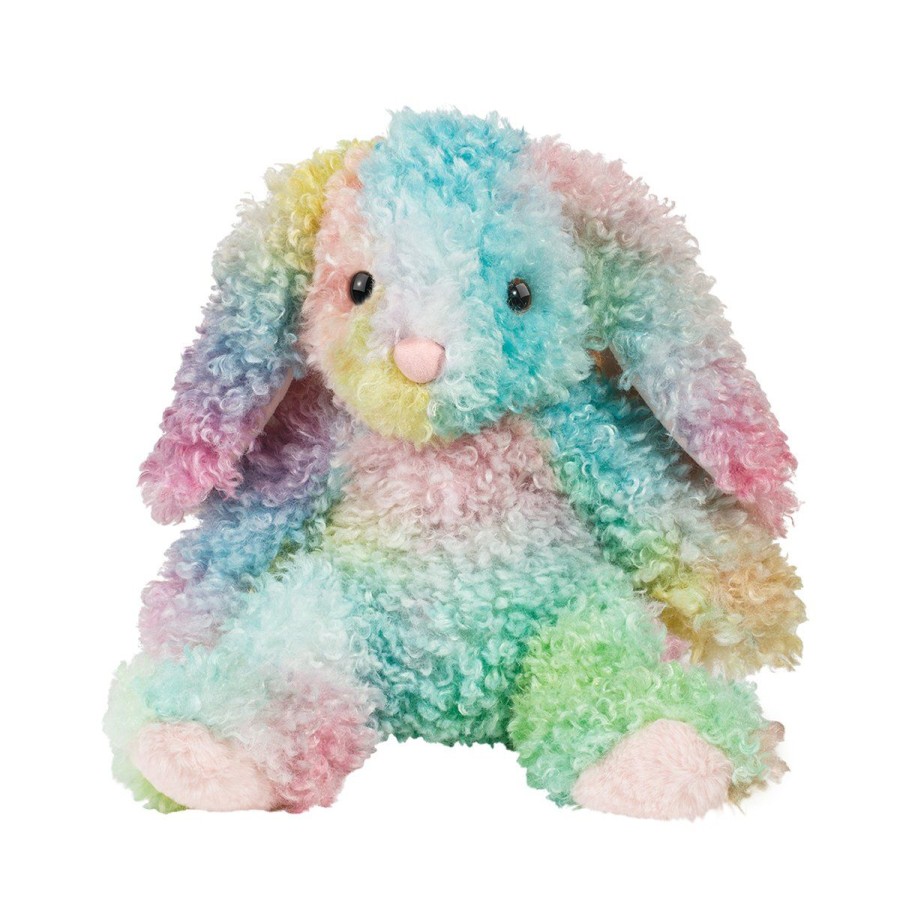 Douglas Cuddle Toys Fantasy Friends | Kaleidoscope Rainbow Bunny