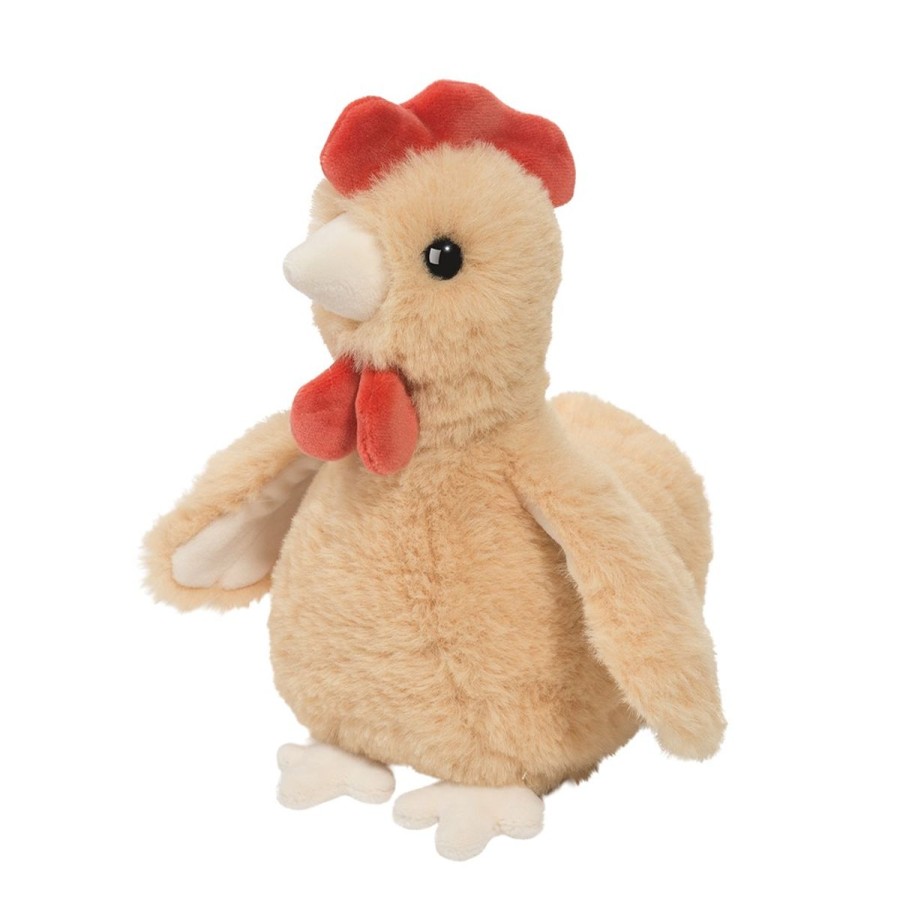 Douglas Cuddle Toys Farm | Mini Rickie Soft Gold Chicken