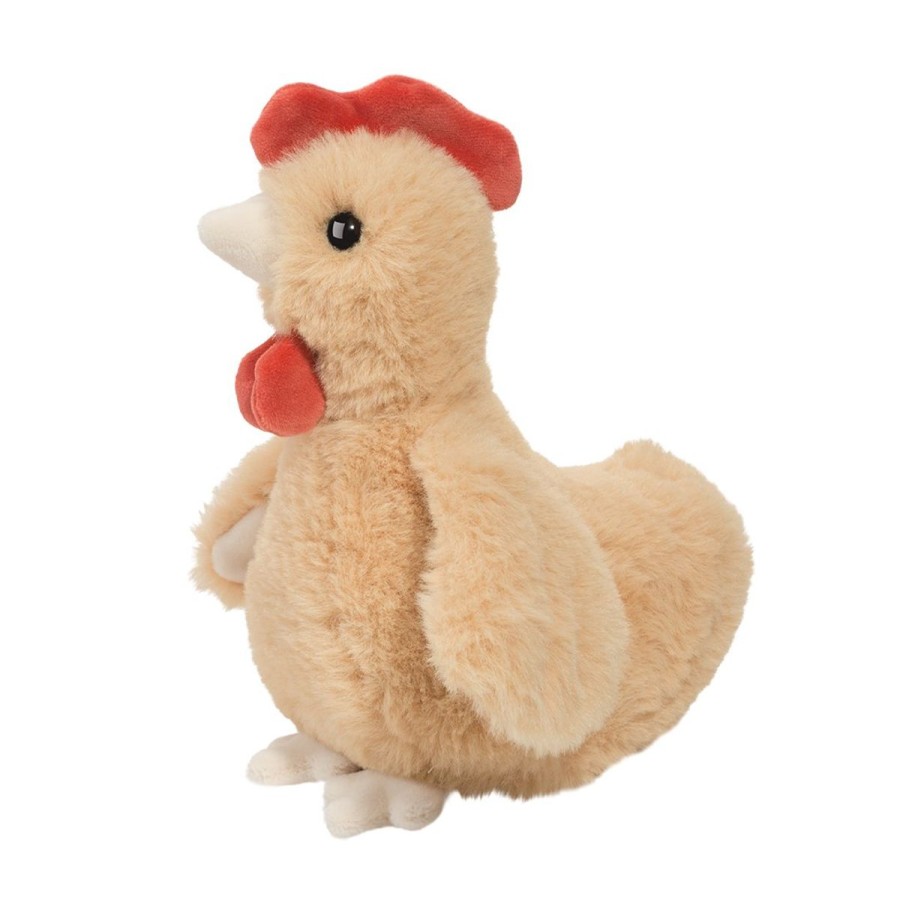 Douglas Cuddle Toys Farm | Mini Rickie Soft Gold Chicken