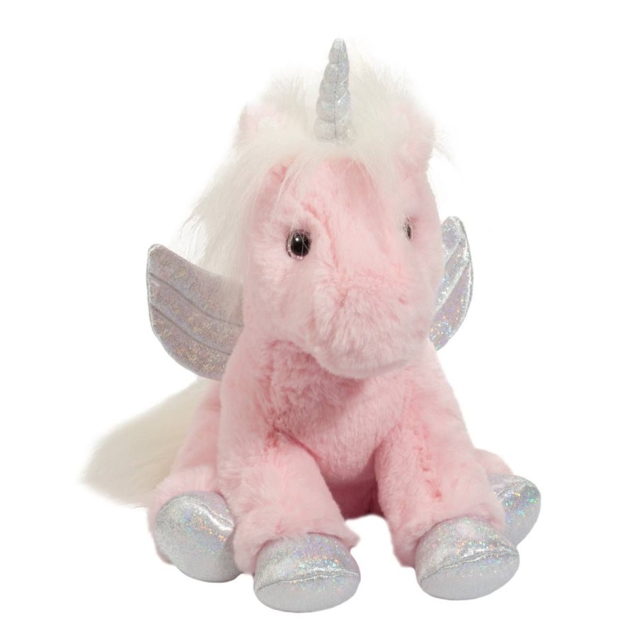 Douglas Cuddle Toys Unicorns & Fantasy Horses | Nella Pink Unicorn