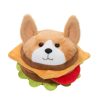 Douglas Cuddle Toys Macaroons | Corgi Burger Macaroon