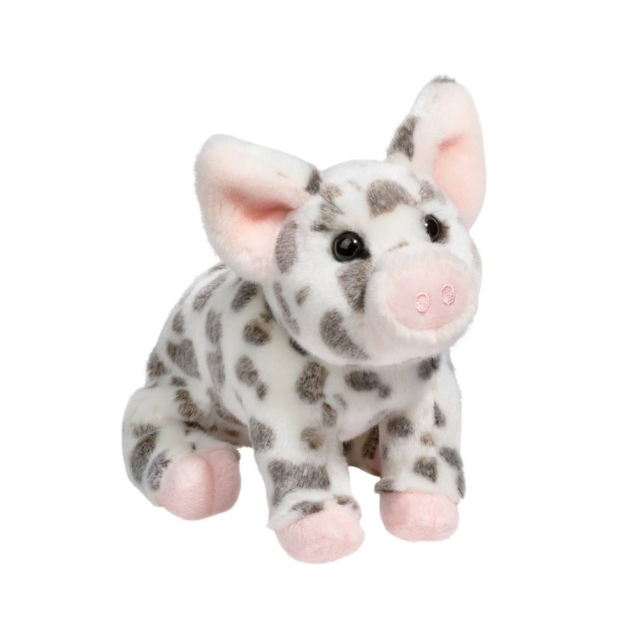 Douglas Cuddle Toys Farm | Pauline Spotted Pig, Small