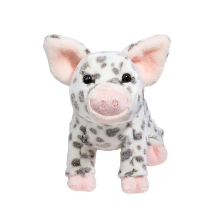 Douglas Cuddle Toys Farm | Pauline Spotted Pig, Medium