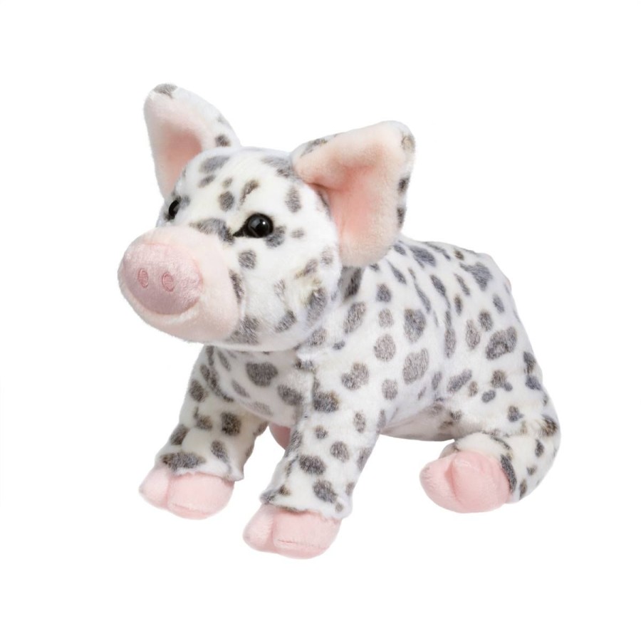 Douglas Cuddle Toys Farm | Pauline Spotted Pig, Medium