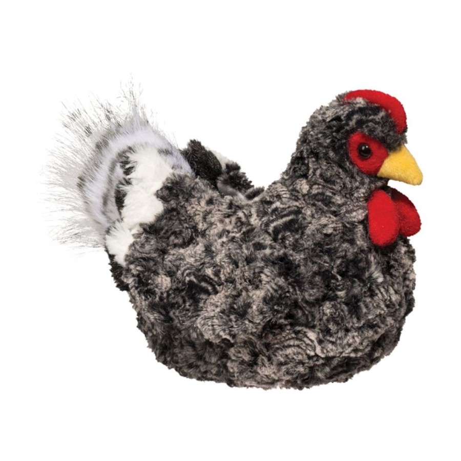 Douglas Cuddle Toys Farm | Pepper Black Multi Hen