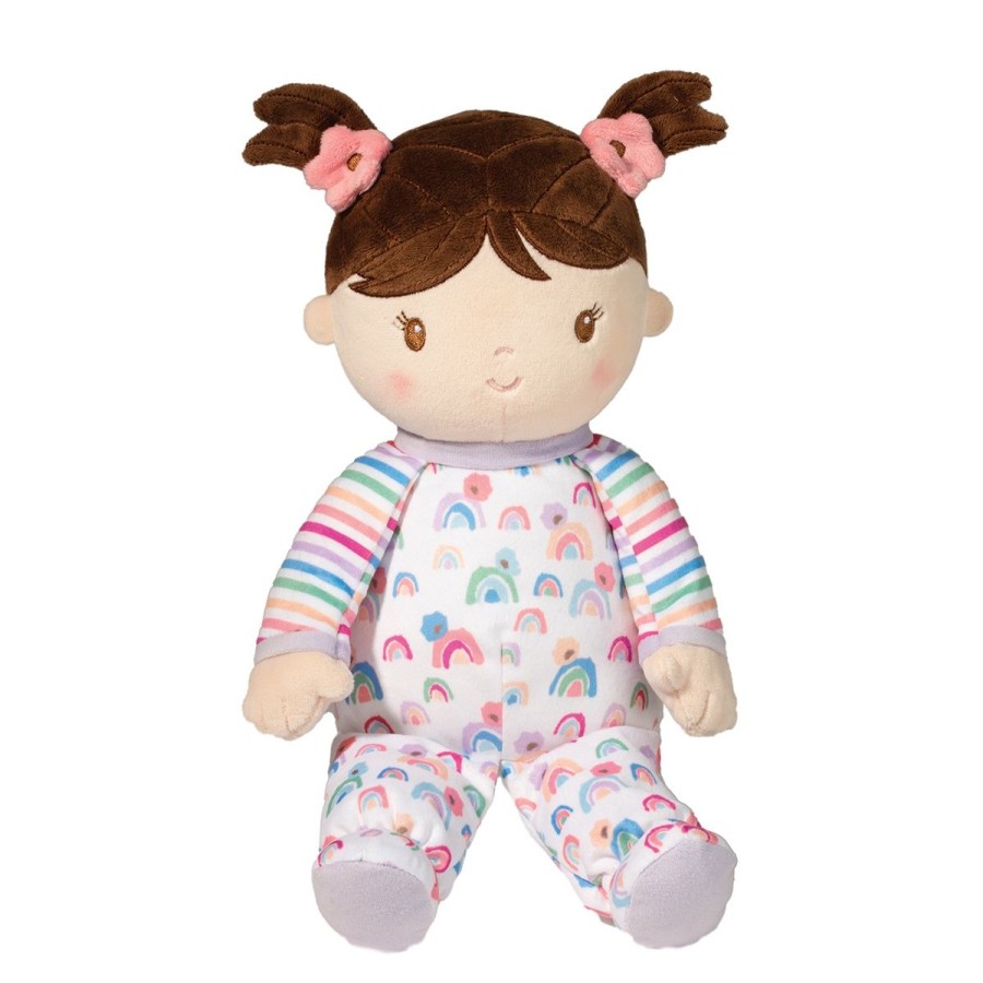 Douglas Cuddle Toys Soft Dolls | Isabelle Rainbow Stripe Soft Doll