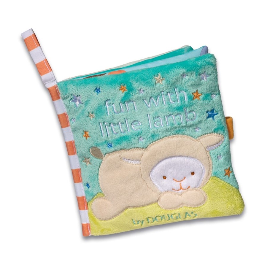 Douglas Cuddle Toys Soft Books | Lennox Lamb Soft Activity Book