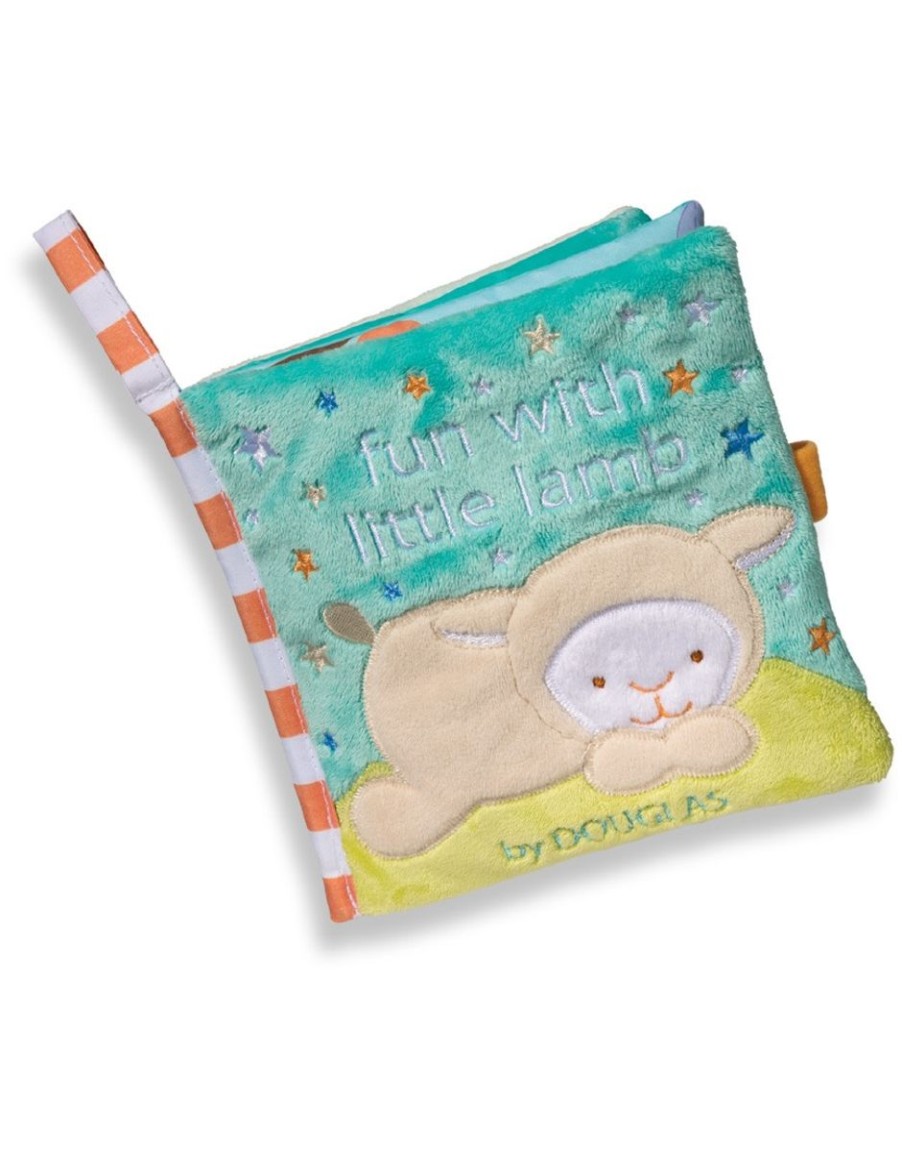 Douglas Cuddle Toys Soft Books | Lennox Lamb Soft Activity Book