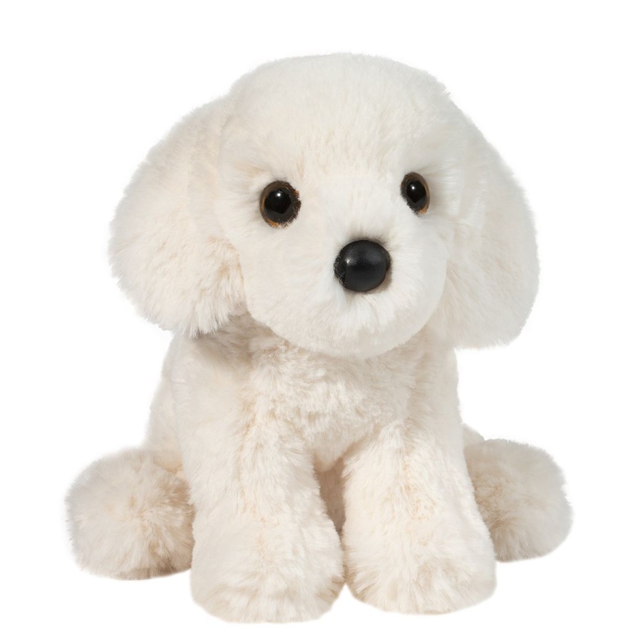 Douglas Cuddle Toys Dogs | Mini Snowie Soft White Retriever