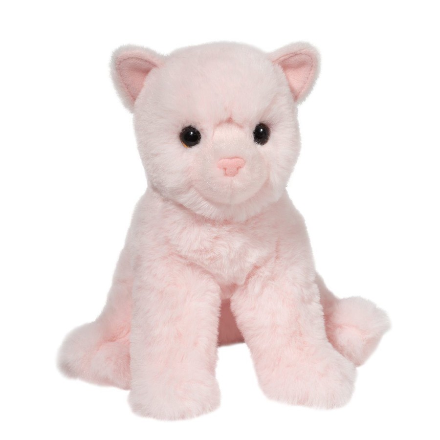 Douglas Cuddle Toys Cats | Mini Cadie Soft Pink Cat