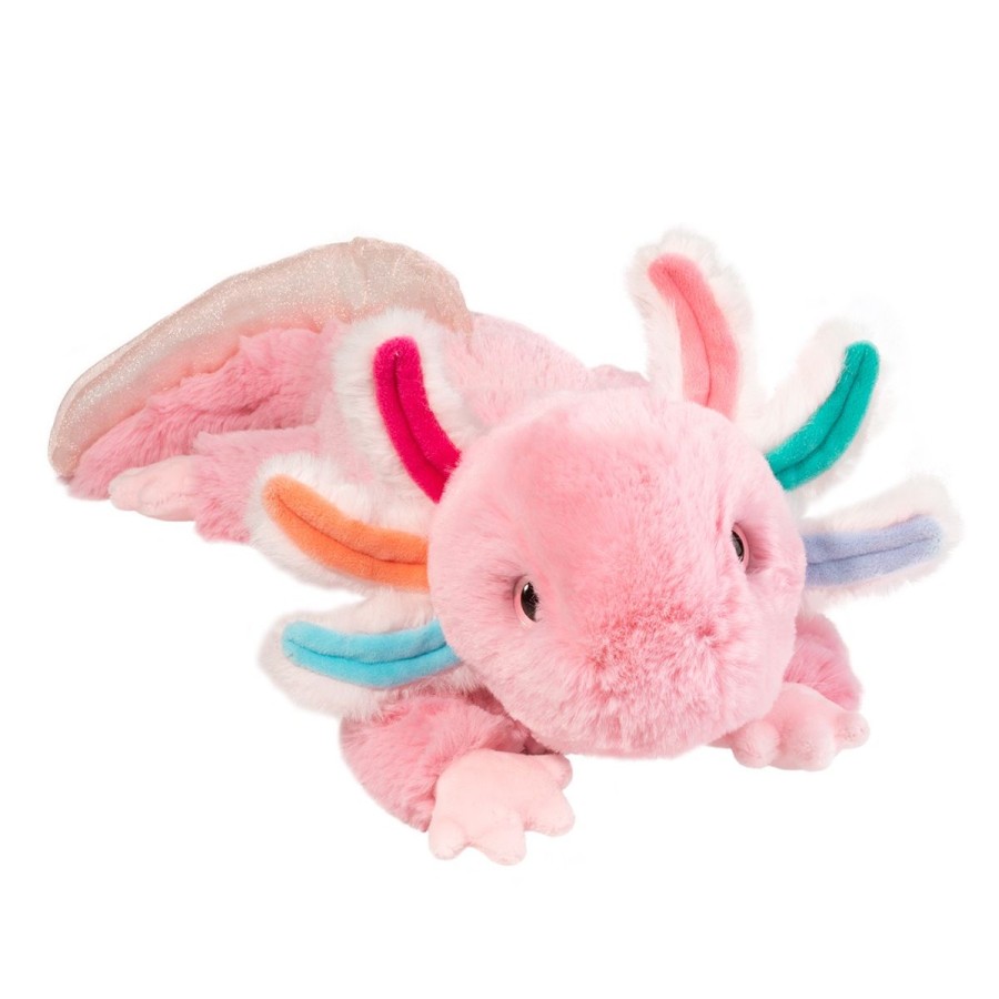 Douglas Cuddle Toys Fantasy Friends | Jazzie Soft Axolotl