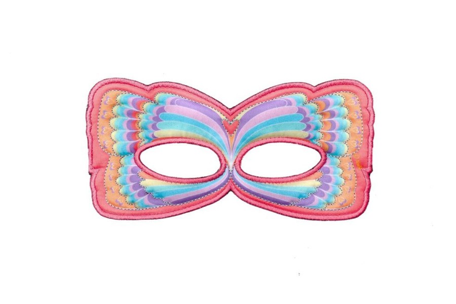 Douglas Cuddle Toys Dreamy Dress-Ups | Pink Rainbow Butterfly Fantasy Mask