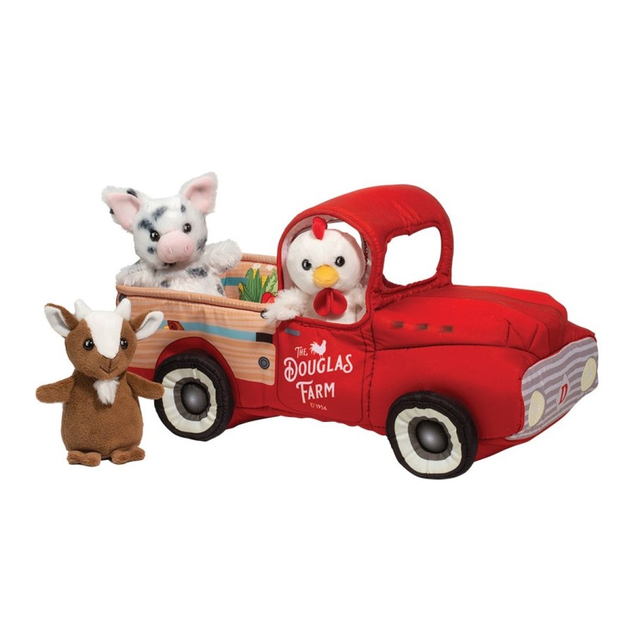 Douglas Cuddle Toys Farm | Douglas Farm Truck Play Set