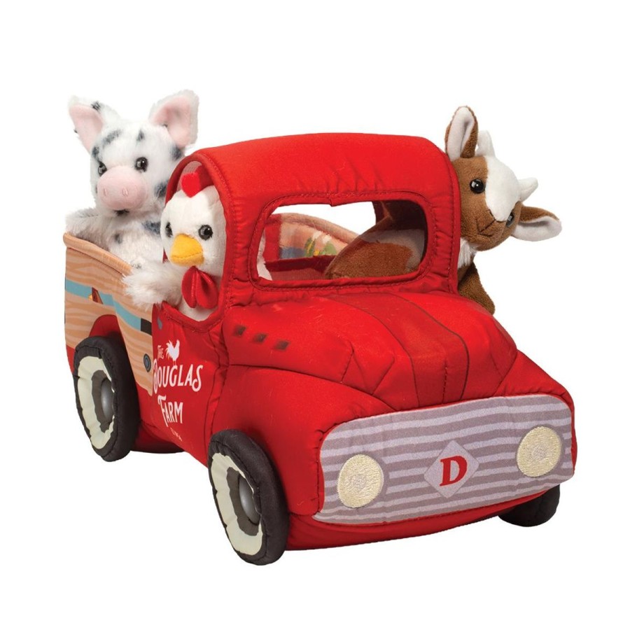 Douglas Cuddle Toys Farm | Douglas Farm Truck Play Set