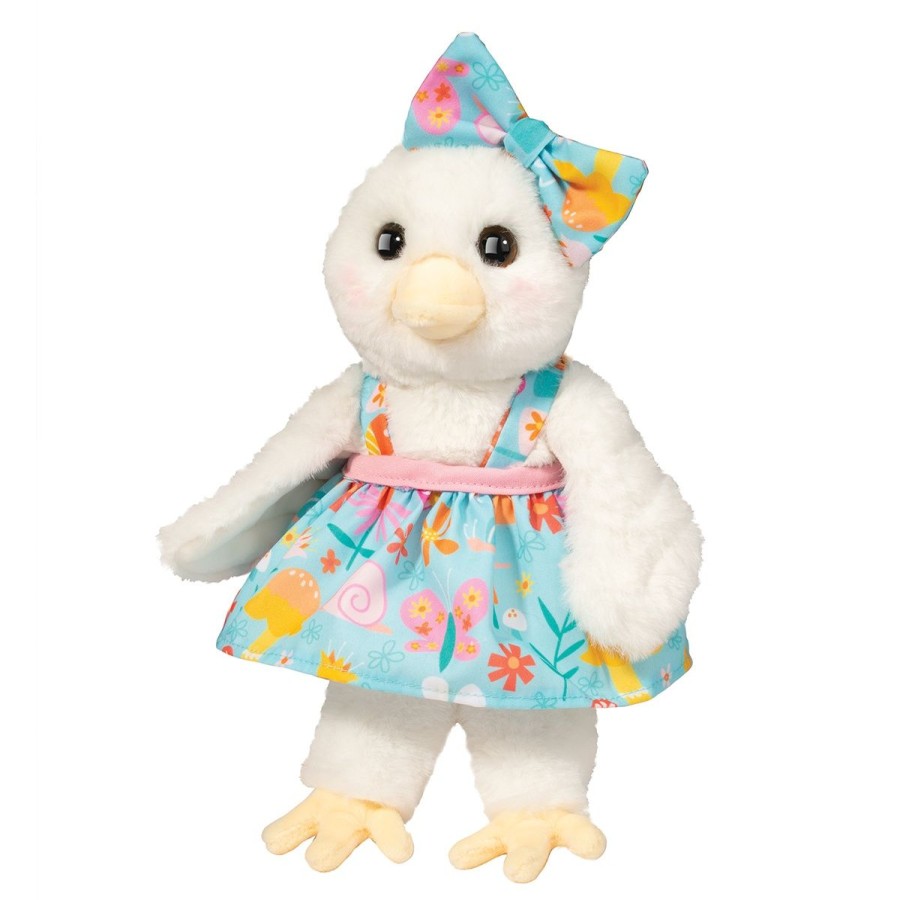 Douglas Cuddle Toys Farm | Mabel Chicken In Dress