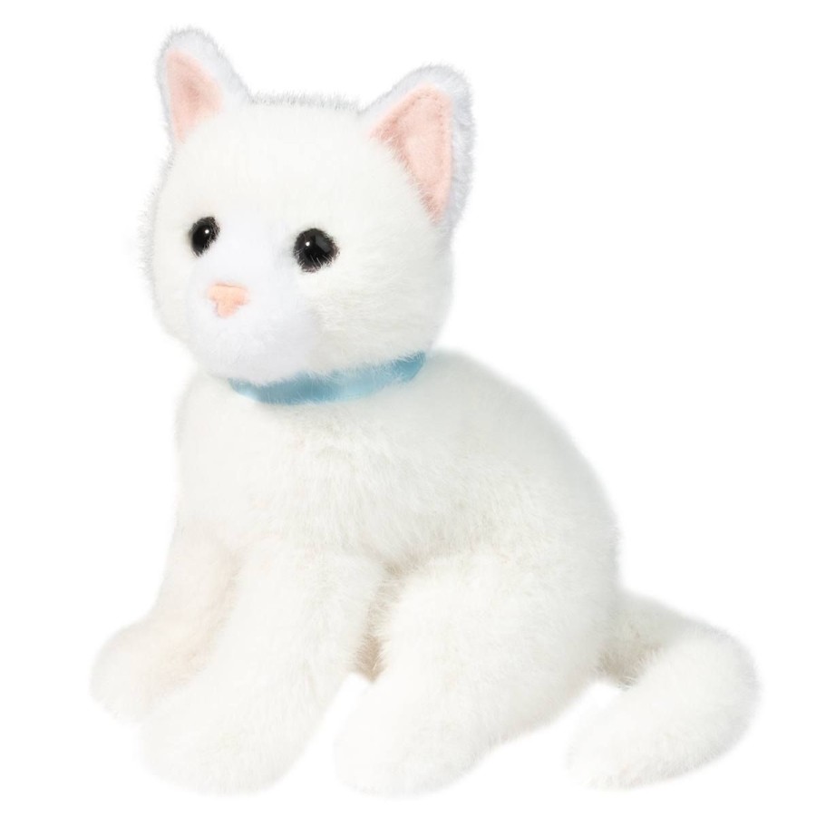 Douglas Cuddle Toys Cats | Mini White Cat