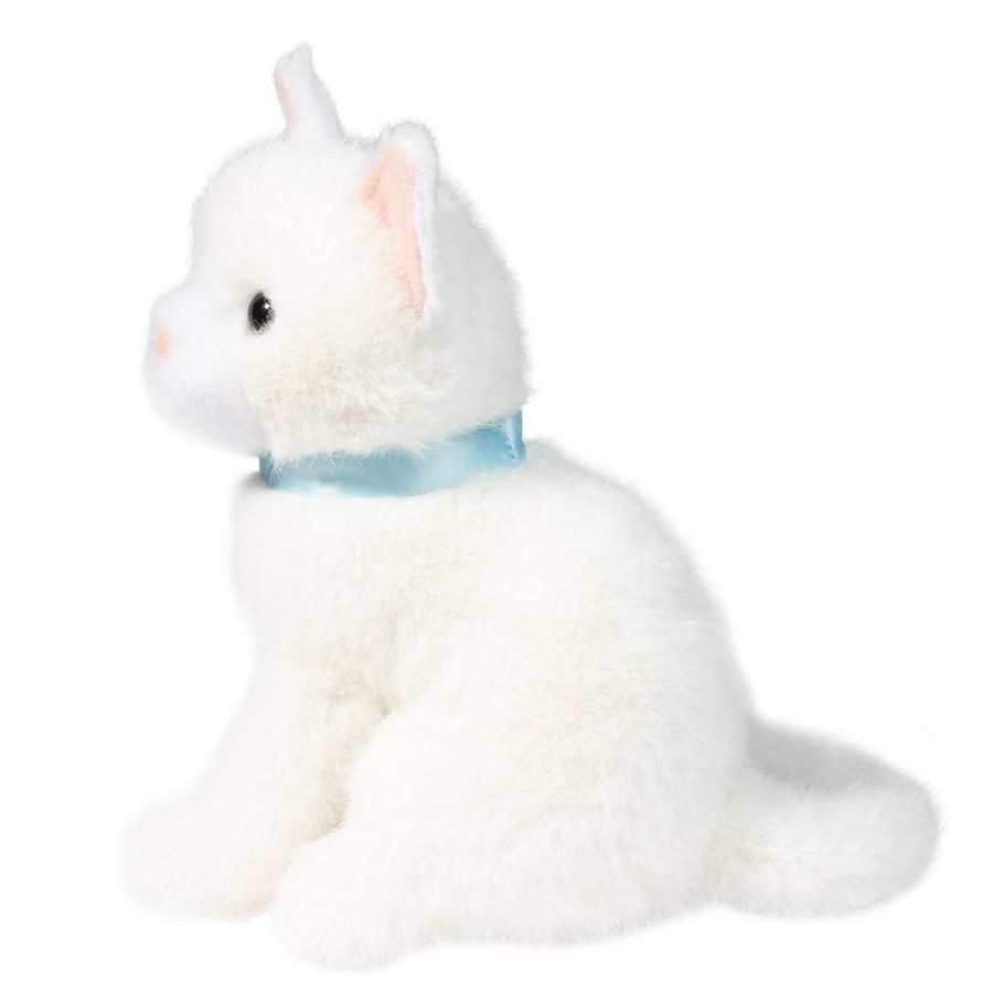 Douglas Cuddle Toys Cats | Mini White Cat