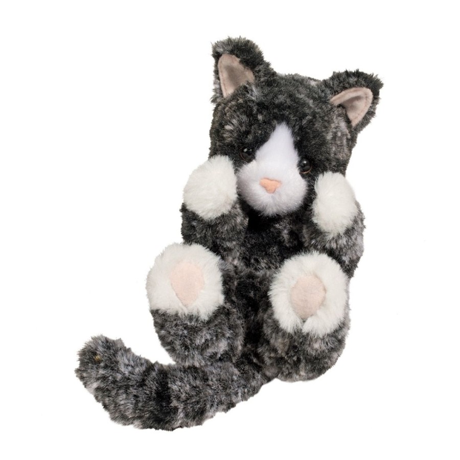 Douglas Cuddle Toys Cats | Lil' Baby Black & White Kitten