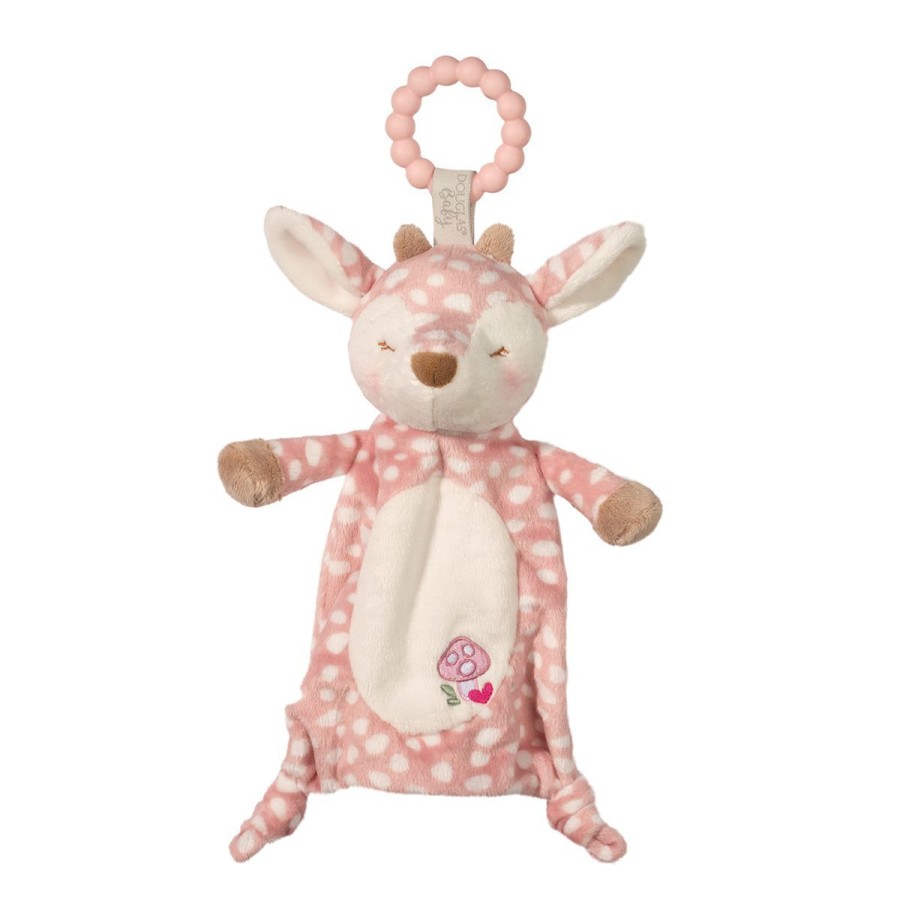 Douglas Cuddle Toys Lil' Sshlumpie Teethers | Farrah Pink Fawn Teether