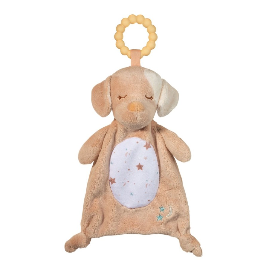 Douglas Cuddle Toys Lil' Sshlumpie Teethers | Auggie Tan Puppy Teether