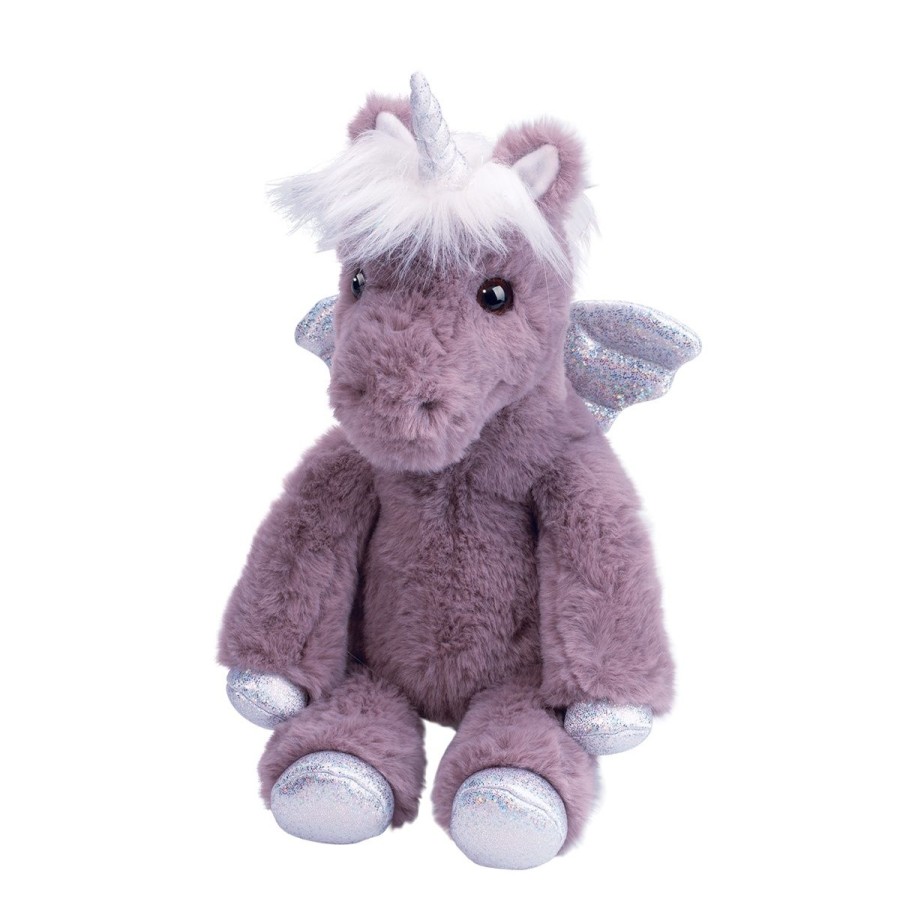 Douglas Cuddle Toys Unicorns & Fantasy Horses | Valerie Soft Purple Unicorn