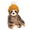 Douglas Cuddle Toys Jungle & Zoo | Blitzen Sloth With Winter Hat