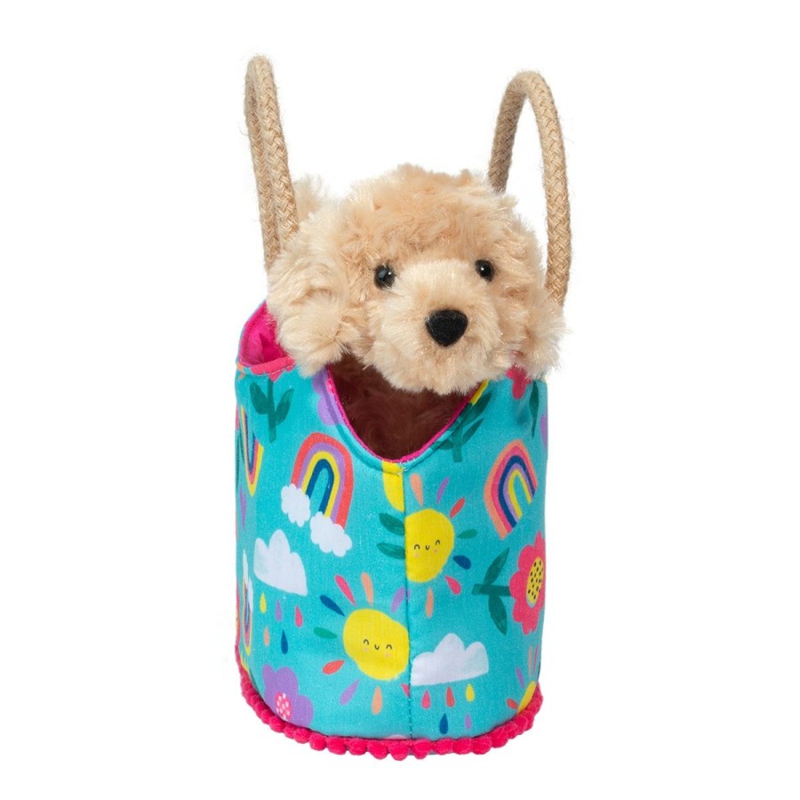 Douglas Cuddle Toys Sassy Pet Saks | Happy Day Sassy Sak With Golden Retriever