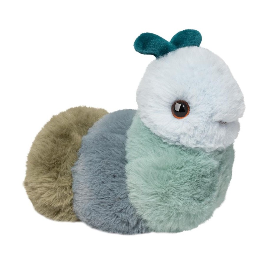 Douglas Cuddle Toys Farm | Silas Blue Caterpillar