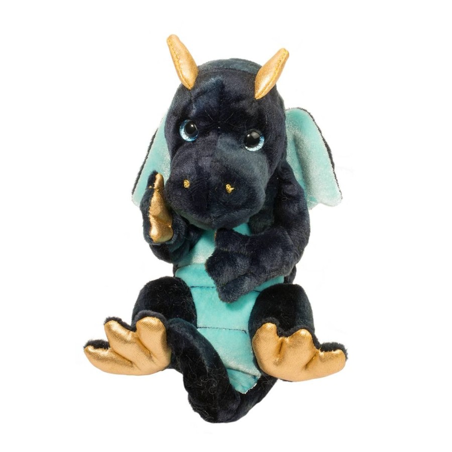 Douglas Cuddle Toys Dragons | Lil' Baby Navy Dragon