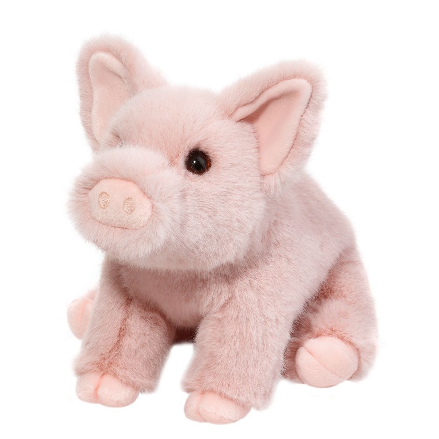 Douglas Cuddle Toys Farm | Super Pinkie Soft Pig