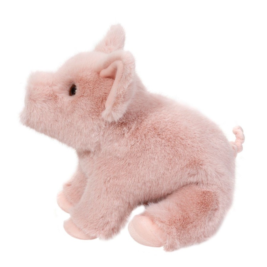 Douglas Cuddle Toys Farm | Super Pinkie Soft Pig