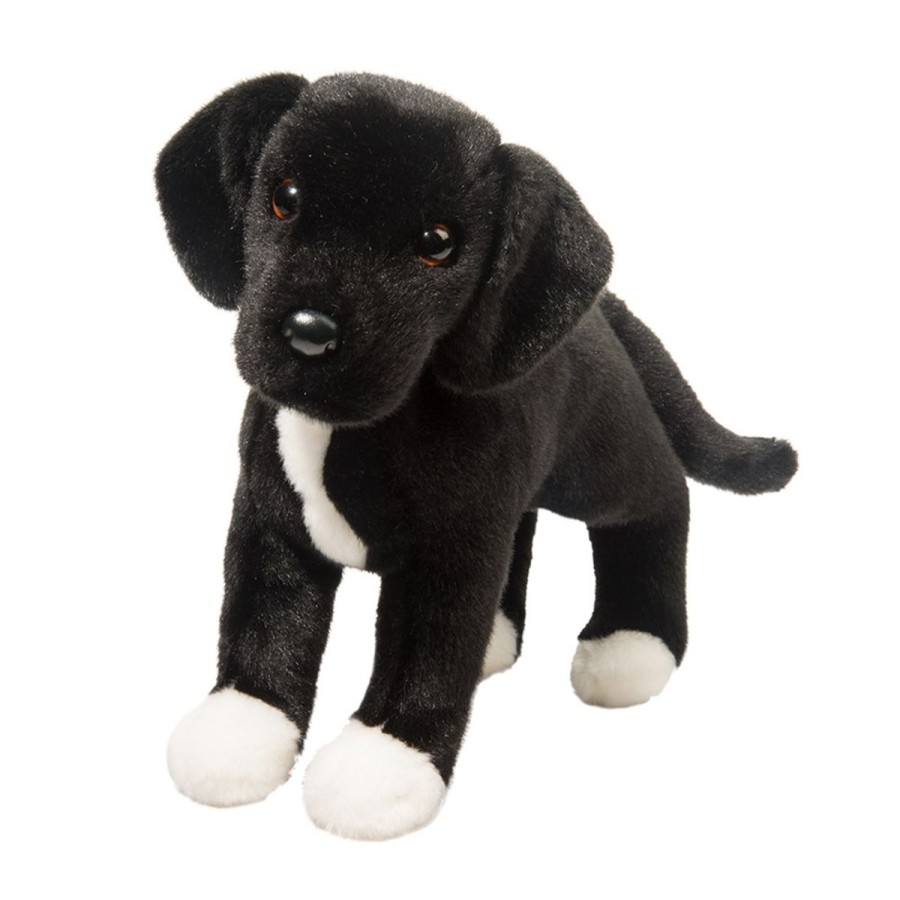 Douglas Cuddle Toys Dogs | Twister Black Lab/Pit Bull Mix