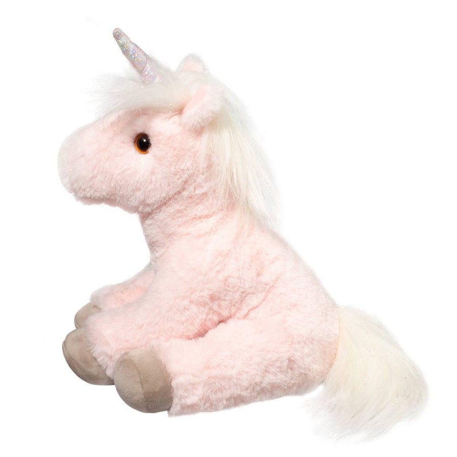 Douglas Cuddle Toys Unicorns & Fantasy Horses | Lexie Soft Ice Pink Unicorn