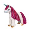 Douglas Cuddle Toys Unicorns & Fantasy Horses | Uni The Unicorn With Yarn Hair