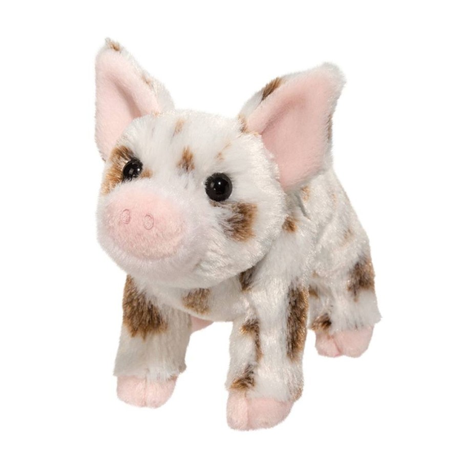 Douglas Cuddle Toys Farm | Yogi Brown Spotted Pig