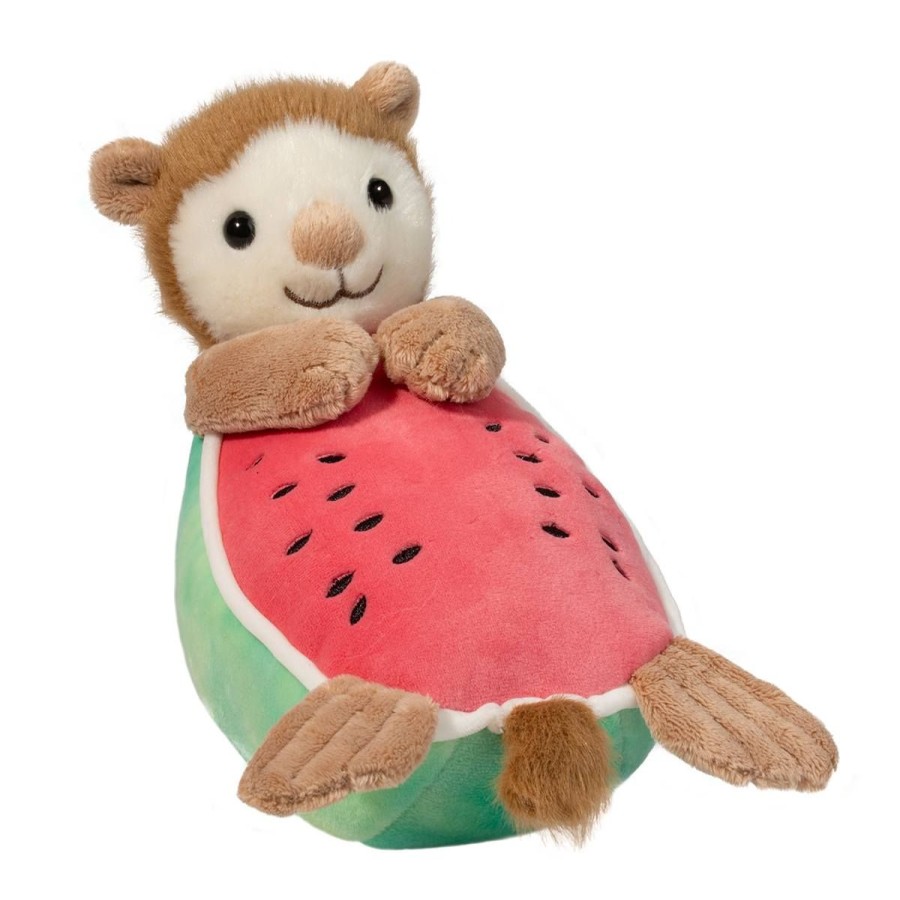 Douglas Cuddle Toys Macaroons | Otter Melon Macaroon