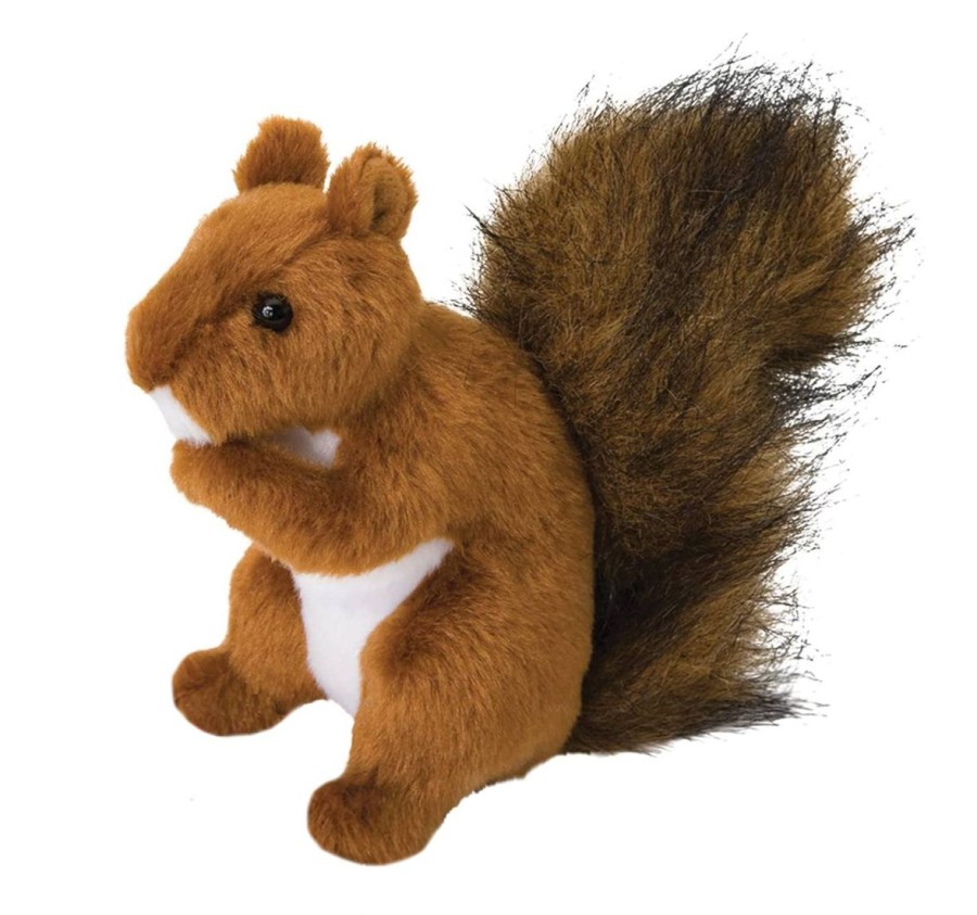 Douglas Cuddle Toys Wildlife | Roadie Red Squirrel