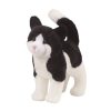 Douglas Cuddle Toys Cats | Scooter Black & White Cat