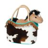 Douglas Cuddle Toys Sassy Pet Saks | Western Sassy Sak With Horse