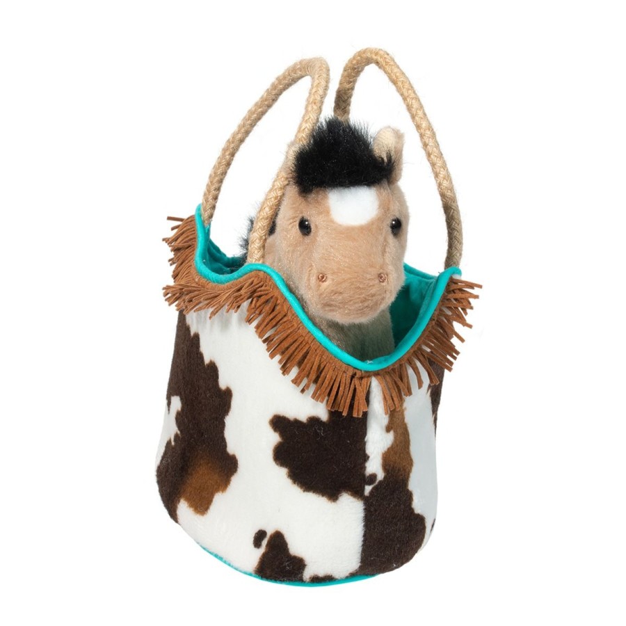 Douglas Cuddle Toys Sassy Pet Saks | Western Sassy Sak With Horse