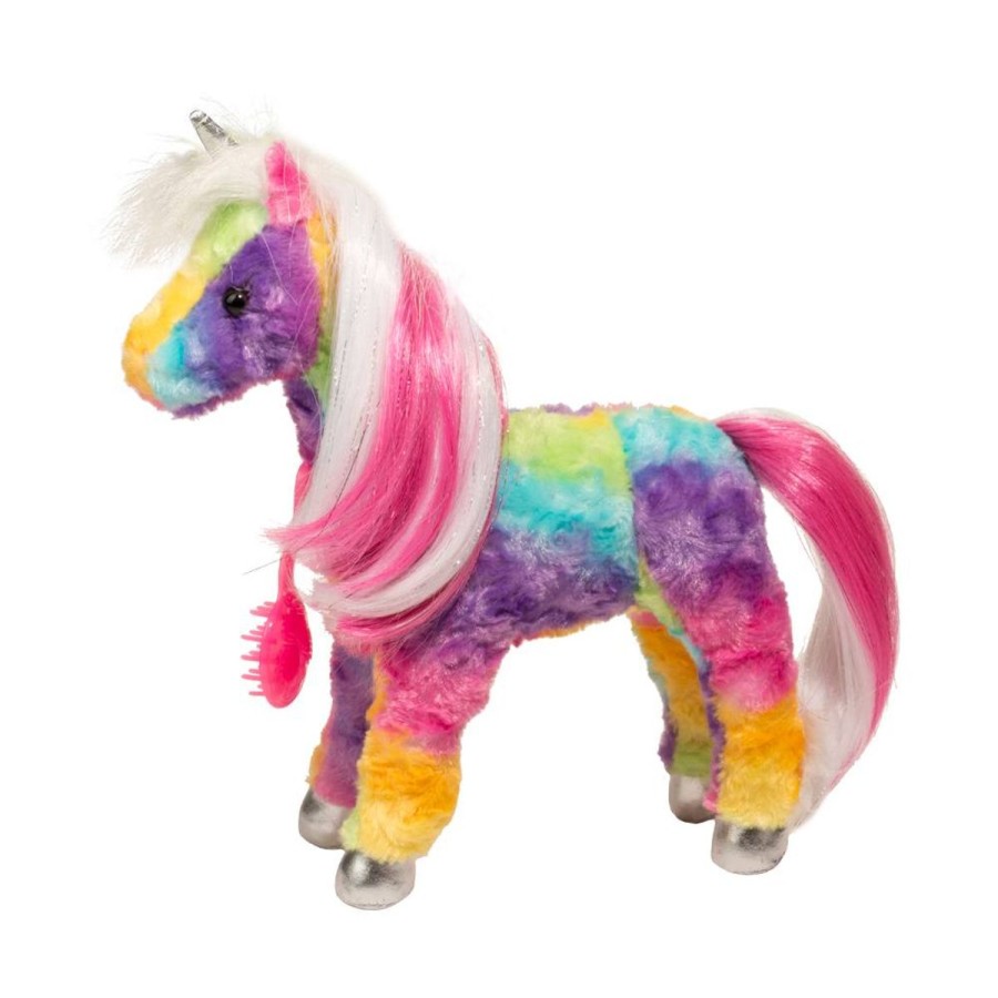 Douglas Cuddle Toys Unicorns & Fantasy Horses | Jacinta Rainbow Princess Unicorn