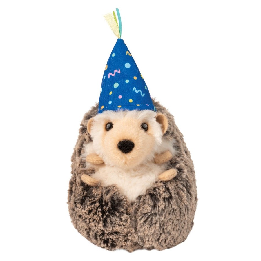 Douglas Cuddle Toys Farm | Spunky Hedgehog With Party Hat